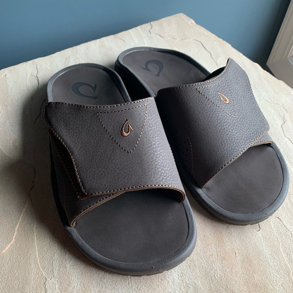 OluKai Men’s Nalu Slide Sandals